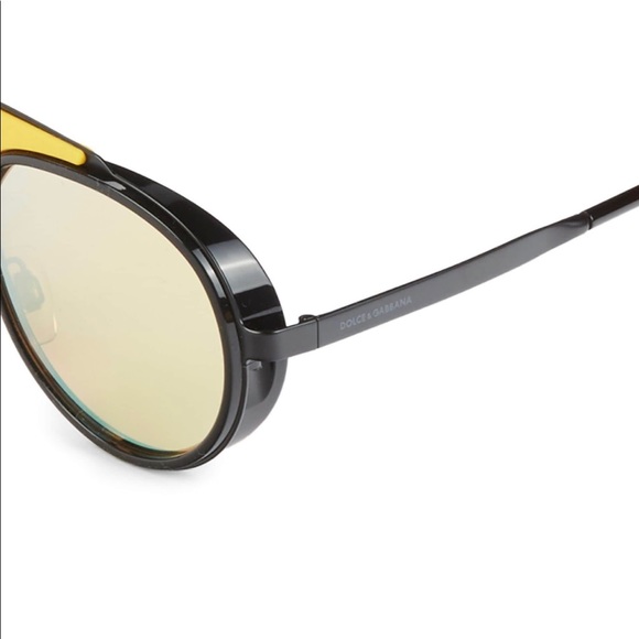 DOLCE&GABBANA Women’s Pilot Sunglasses - Picture 4 of 12